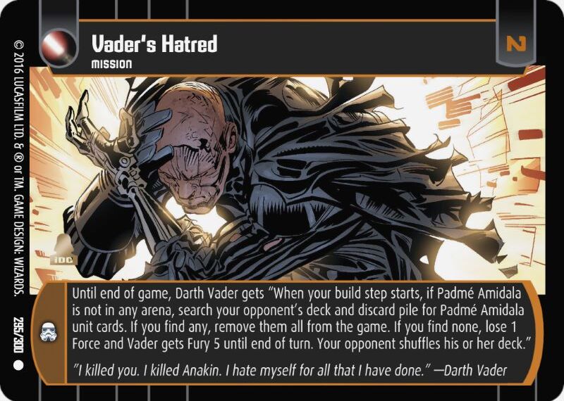 Vader's Hatred